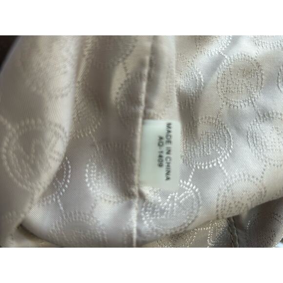 Michael Kors Navy Blue Camden Drawstring Leather Shoulder Bag Tassel Satchel MK - Picture 10 of 16